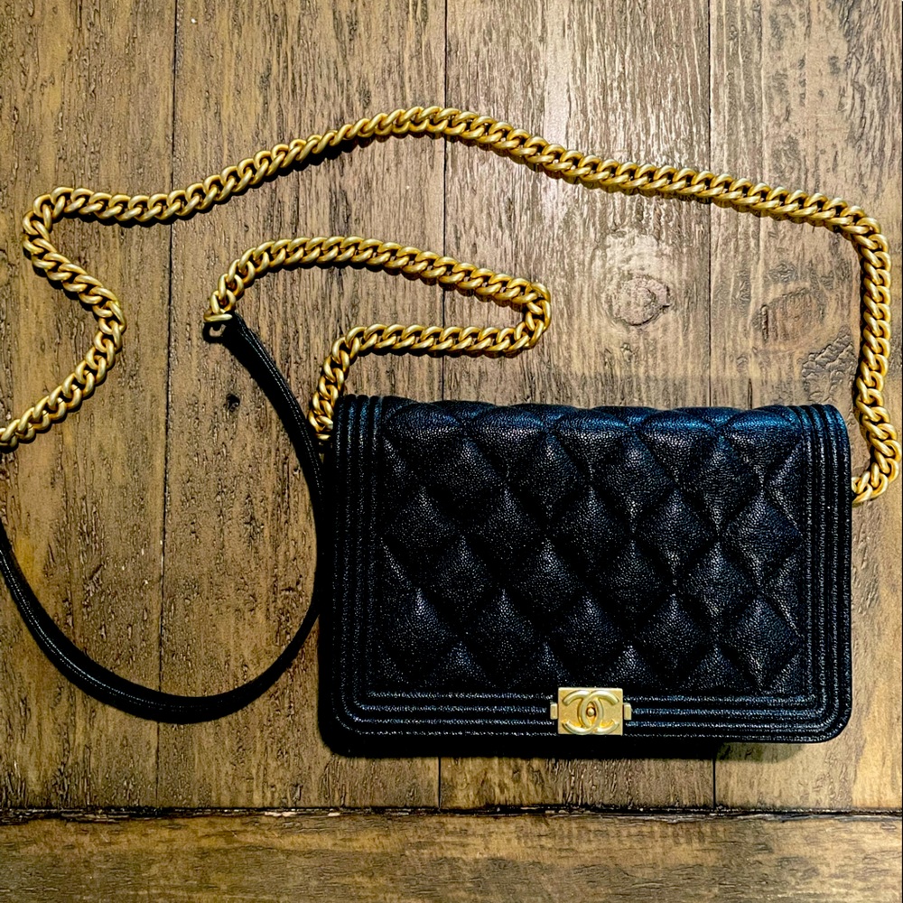 Chanel Boy Wallet on Chain